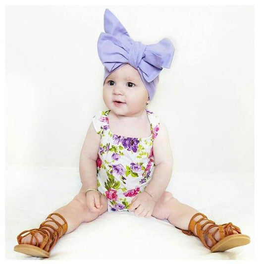 Cute Baby Girls Summer Romper Suit - Pexav