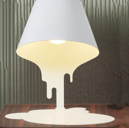 Colorful Melted Glass Table Lamp - Pexav