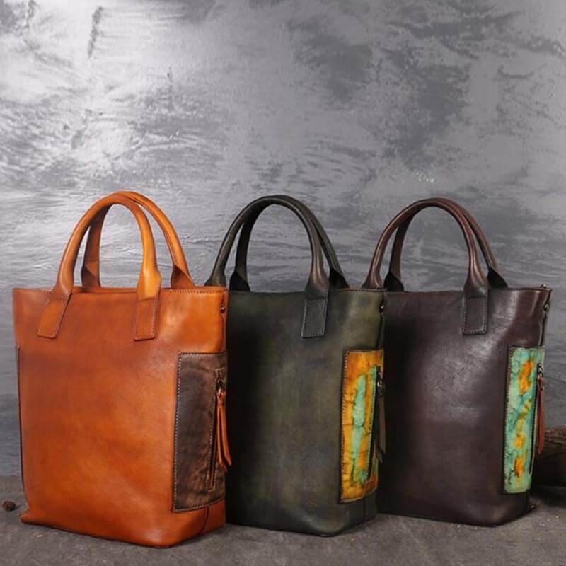 Classic Genuine Leather Crossbody Bag for Women - Pexav