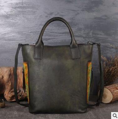 Classic Genuine Leather Crossbody Bag for Women