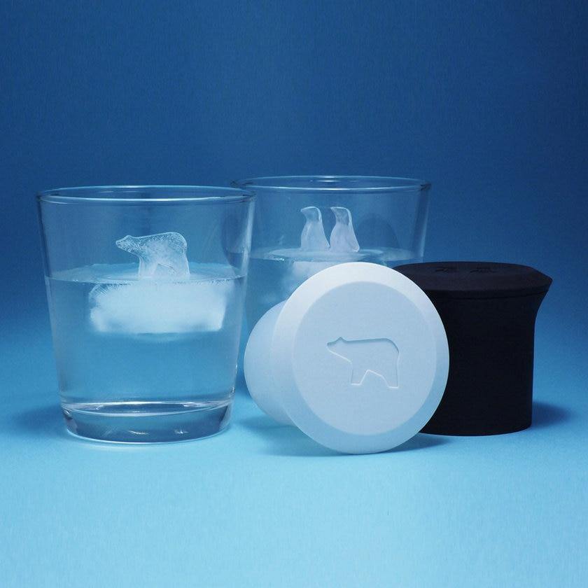 2pcs Fun Animal Ice Cube Tray Molds - Pexav