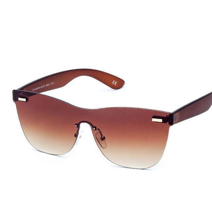 Trendy Fashion Square Shade Glasses