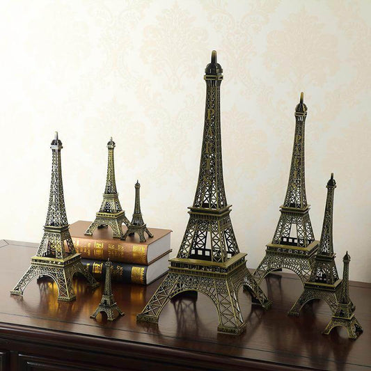 Vintage Paris Mini Eiffel Tower Figurine - Pexav