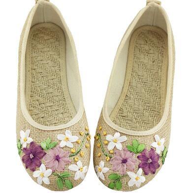 Classic Ballet Style Flat Shoes