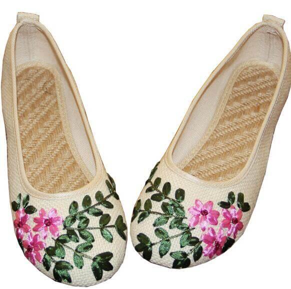 Classic Ballet Style Flat Shoes