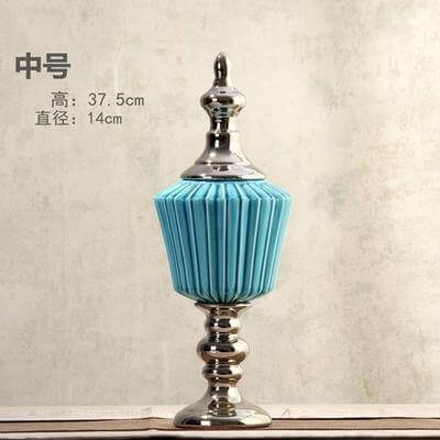 Classic Glass Decorative Storage Cookie Jars