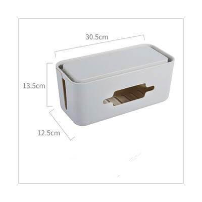 Wall Mount Cable Organizer Box
