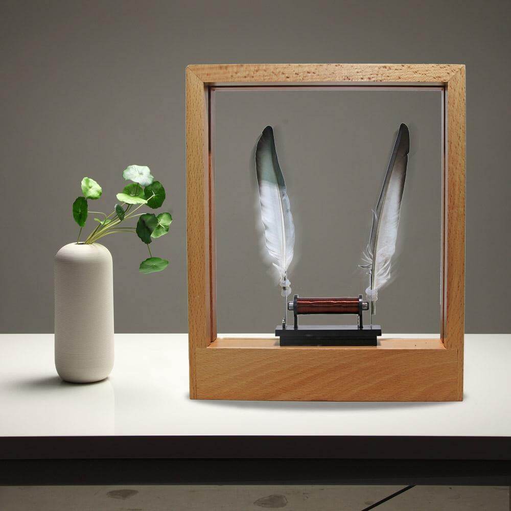 Soft Glow Feather LED Bedroom Nightlight