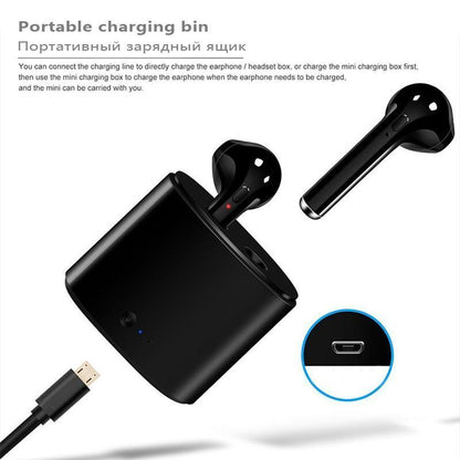 Compact Bluetooth Earbuds For Mobile Phones