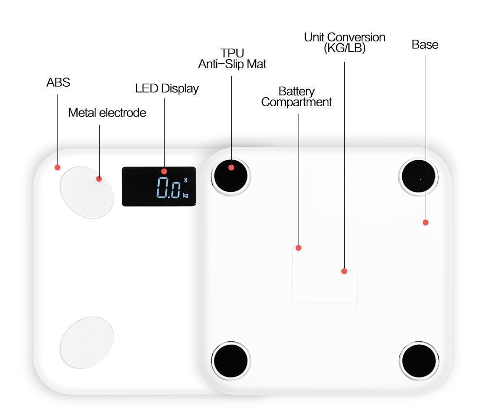 Accurate Wireless Digital Weight Scale with BMI Tracker