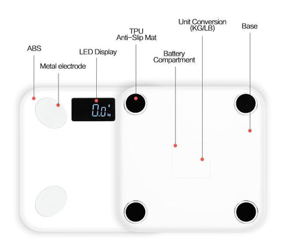 Accurate Wireless Digital Weight Scale with BMI Tracker