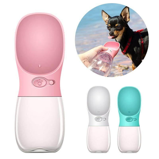 Compact Dog Water Bottle for On-The-Go Pets - Pexav