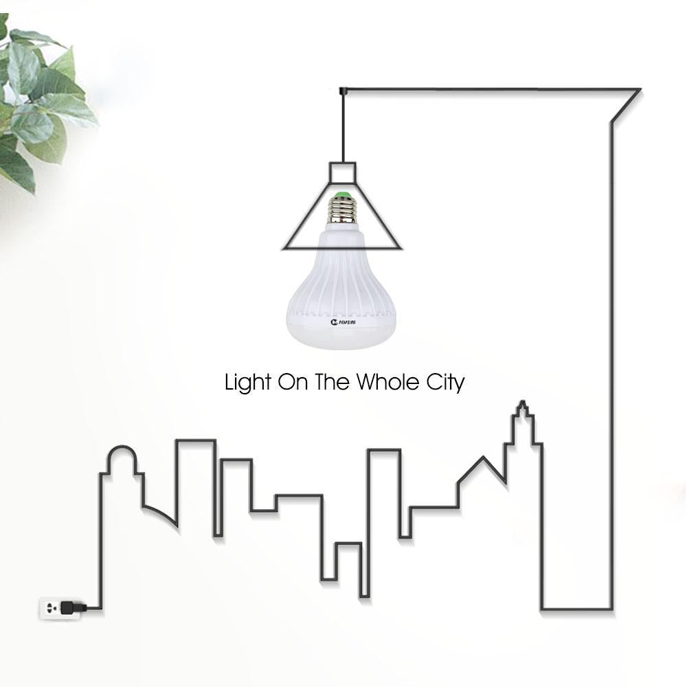 Color Changing LED Bulb Speaker