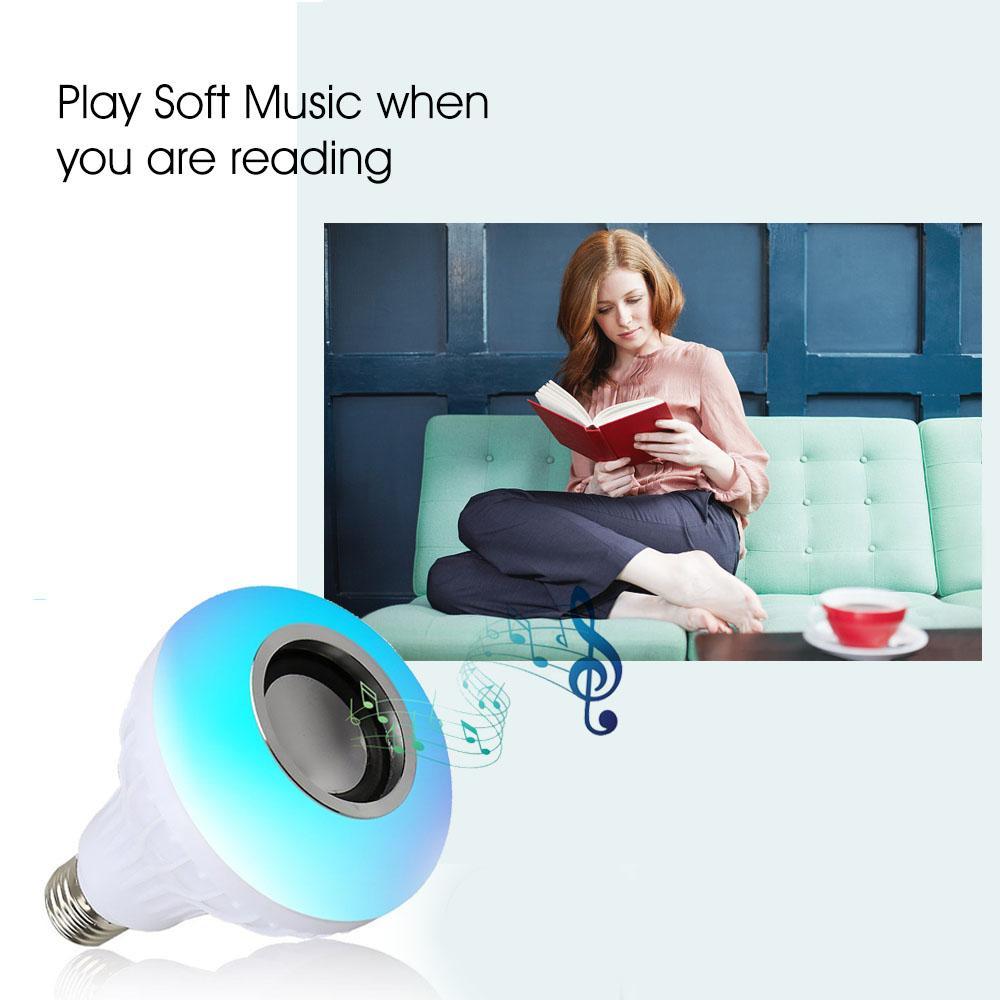 Color Changing LED Bulb Speaker