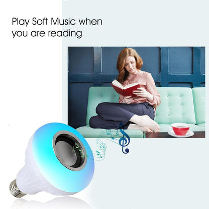 Color Changing LED Bulb Speaker