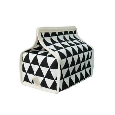 Asian Inspired Fabric Tissue Box