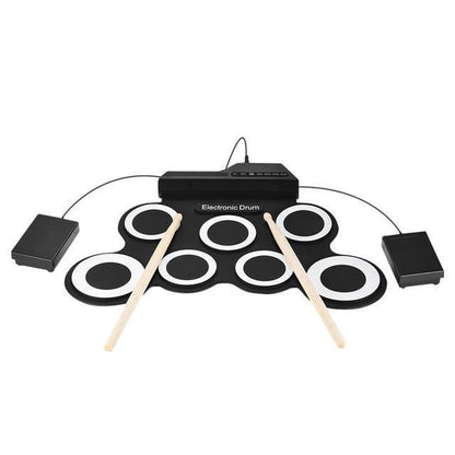Compact Folding Digital Drum Kit Set
