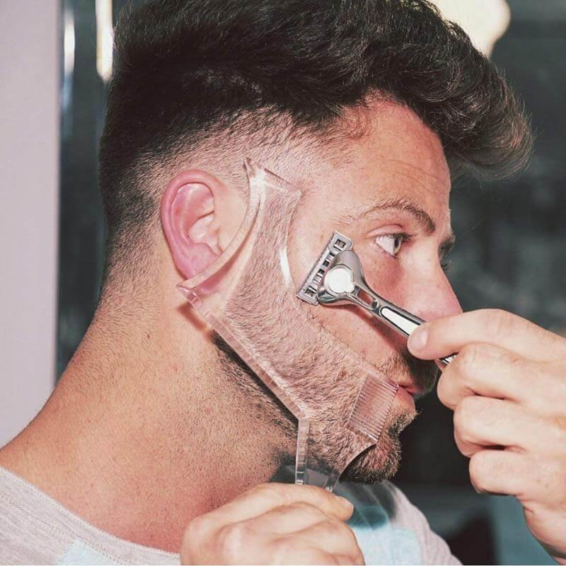 Clear Beard Shaping Tool - Pexav