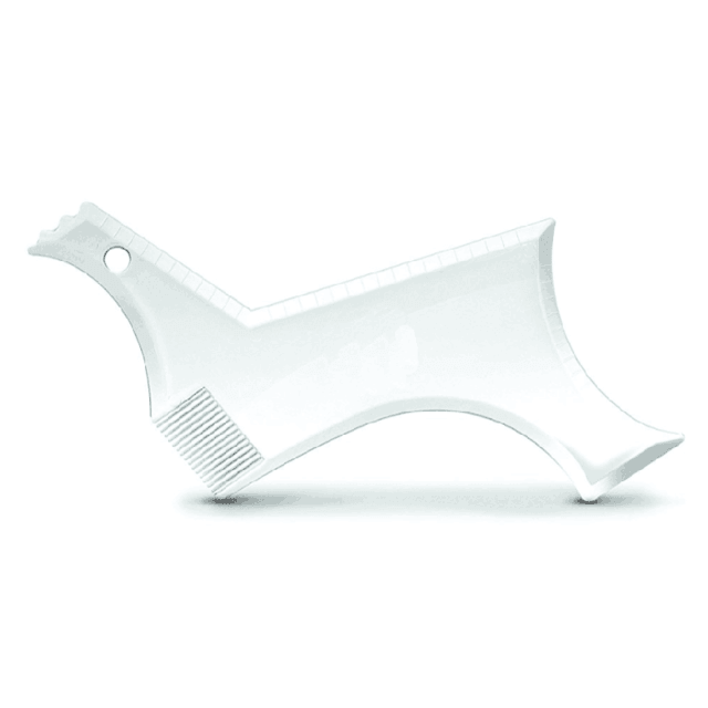 Clear Beard Shaping Tool