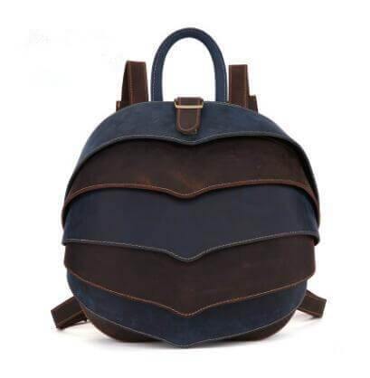 Authentic Leather Vintage Style Men's Backpack