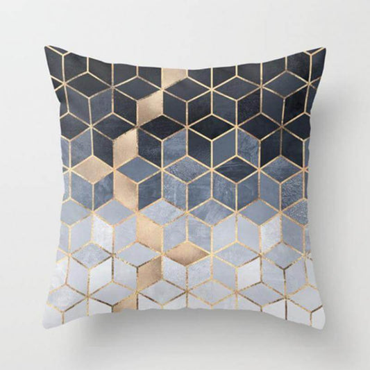 Unique Geometric Print Pillow Covers - Pexav