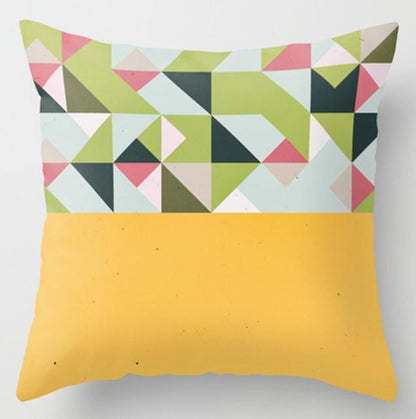 Unique Geometric Print Pillow Covers