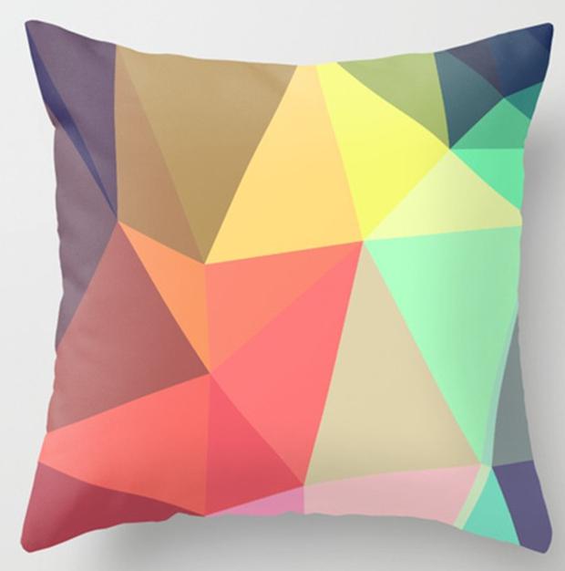 Unique Geometric Print Pillow Covers