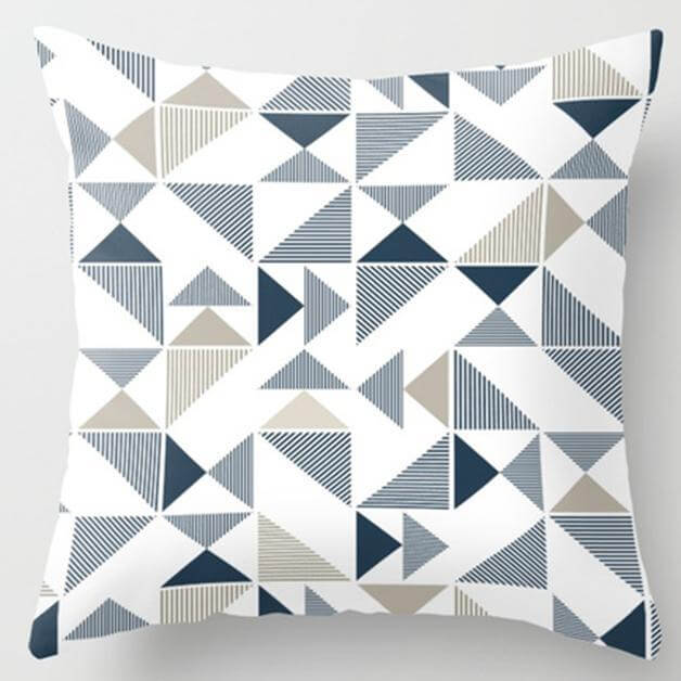 Unique Geometric Print Pillow Covers