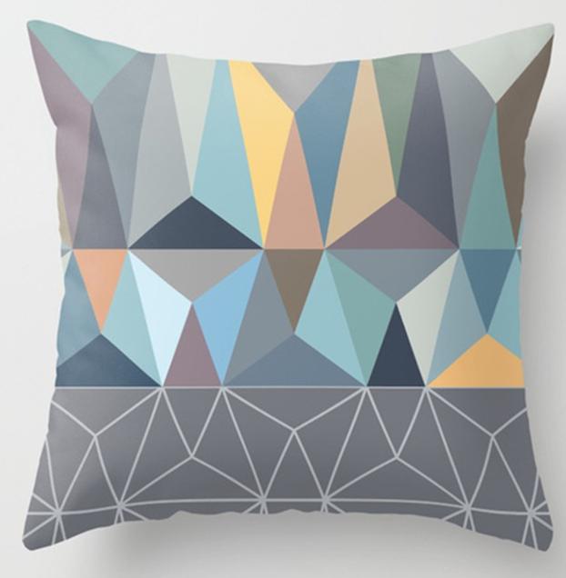 Unique Geometric Print Pillow Covers