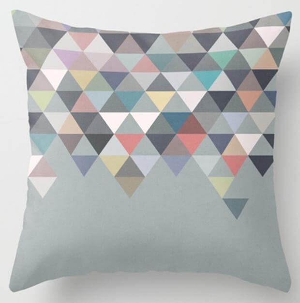 Unique Geometric Print Pillow Covers