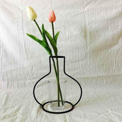 Beautiful Metal Floral Vase