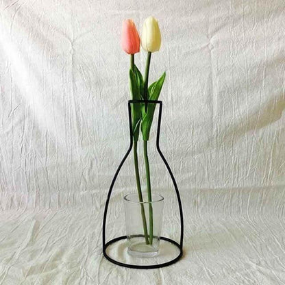 Beautiful Metal Floral Vase