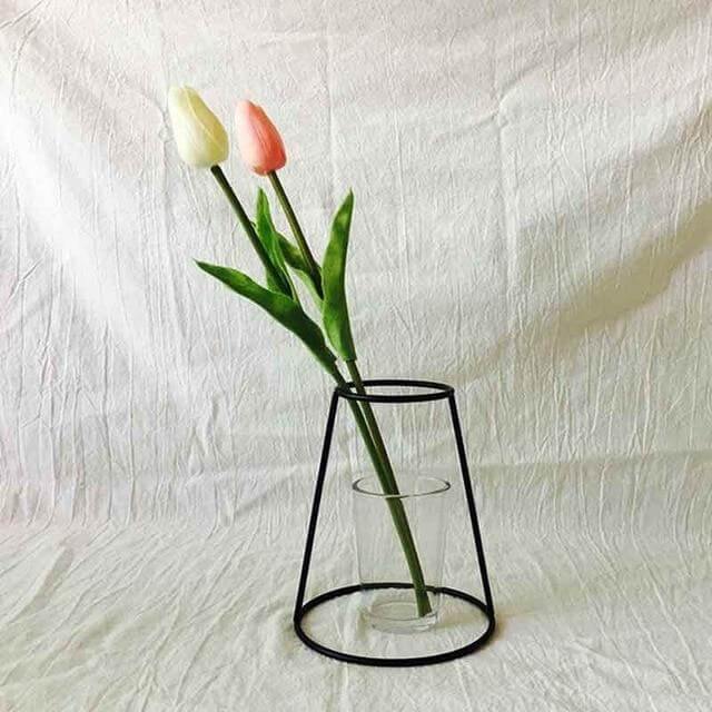 Beautiful Metal Floral Vase