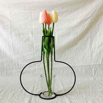 Beautiful Metal Floral Vase