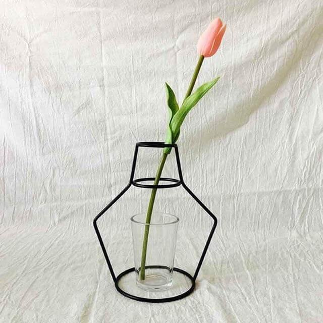 Beautiful Metal Floral Vase