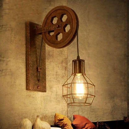 Unique Industrial Style Table Lamp - Pexav