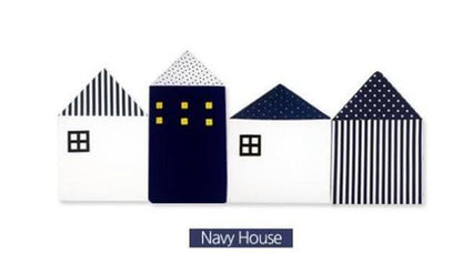 Soft Baby Crib Pillow with Fun Crocodile House Design