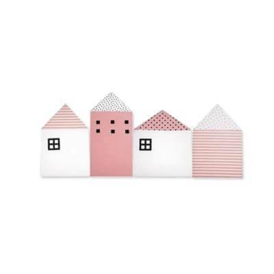 Soft Baby Crib Pillow with Fun Crocodile House Design