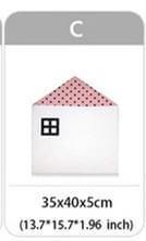 Soft Baby Crib Pillow with Fun Crocodile House Design