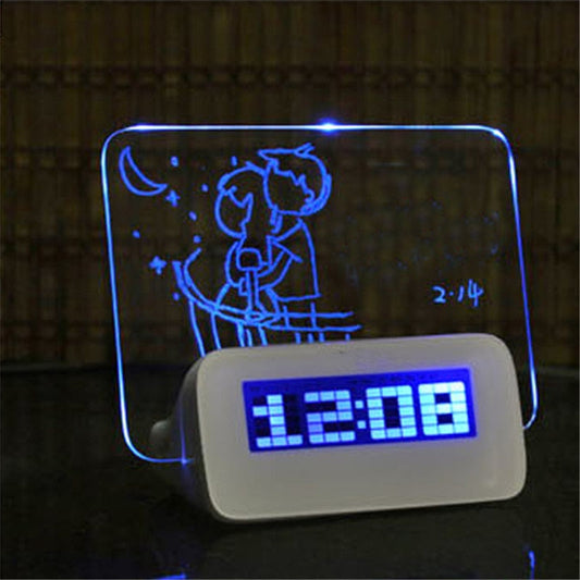 Large LED Display USB Alarm Clock - Pexav