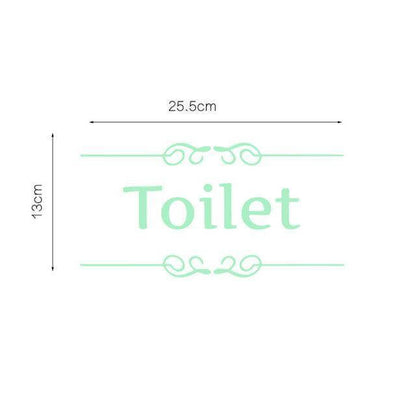 Bright Bathroom Wall Decal