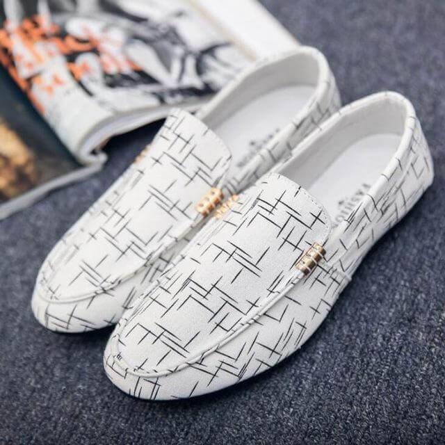 Stylish Canvas Comfort Slip On Men Shoes