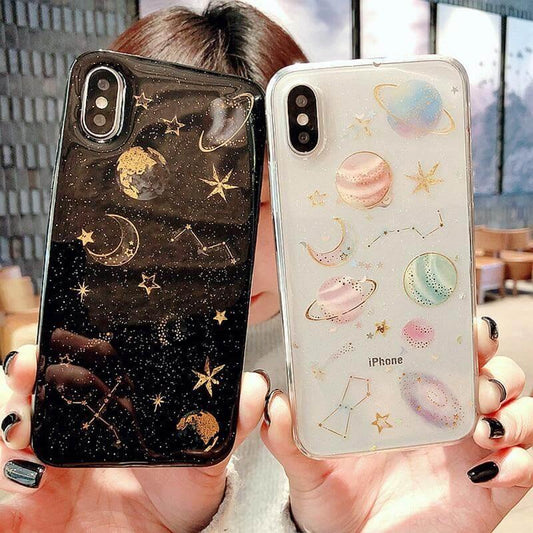 Beautiful Glow in Dark Galaxy Phone Case - Pexav