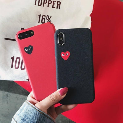 Tough Glossy Heart iPhone Case - Pexav