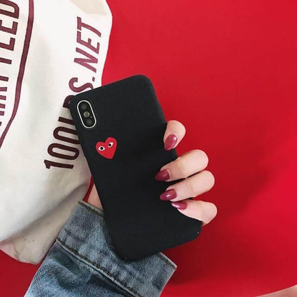 Tough Glossy Heart iPhone Case