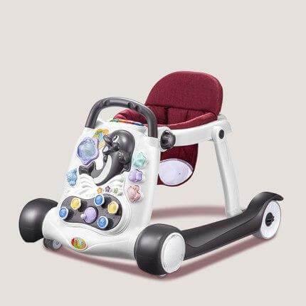 Stable 3-in-1 Baby Walker with Sounds