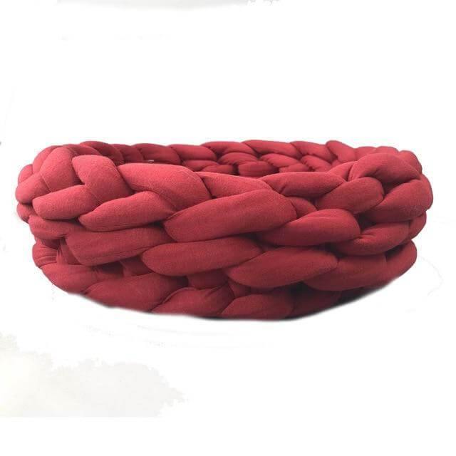 Cozy Homemade Pet Blanket Bed