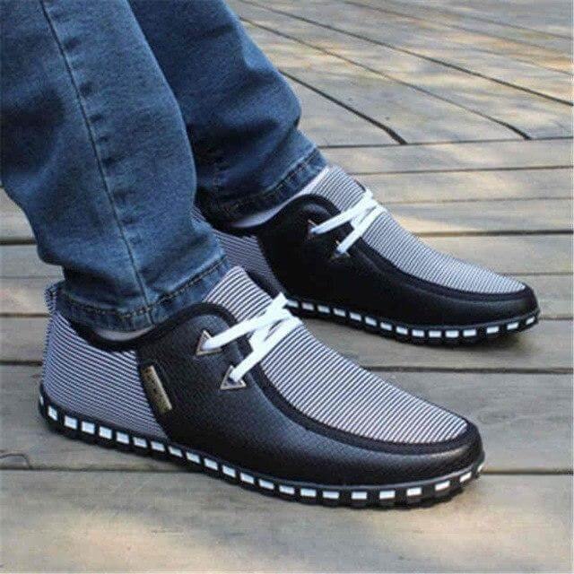 Comfortable Airy Sport Lace-up Men Sneakers