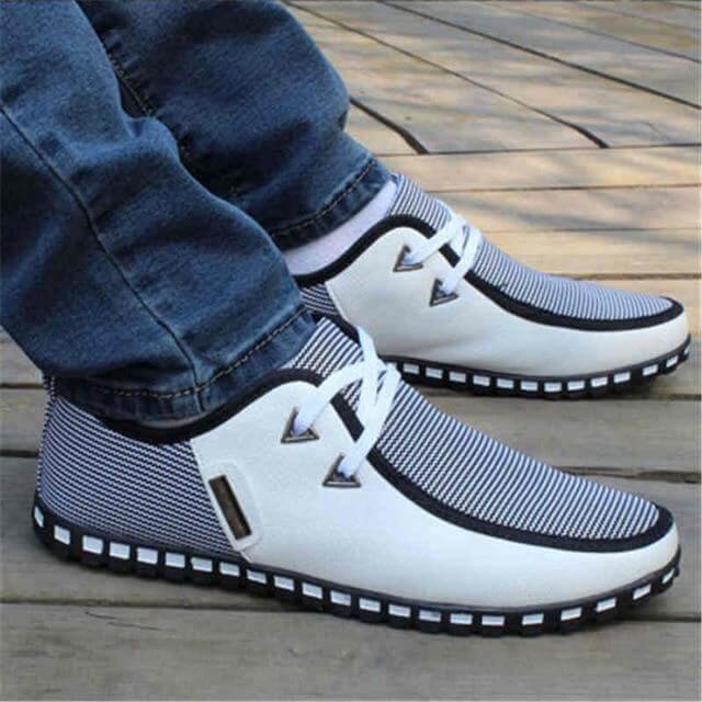 Comfortable Airy Sport Lace-up Men Sneakers