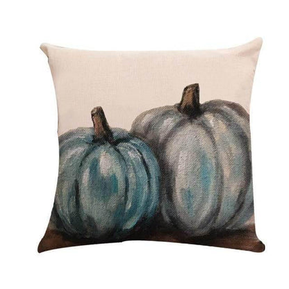 Autumn Orange Halloween Pillow Covers